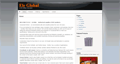 Desktop Screenshot of ele-global.com
